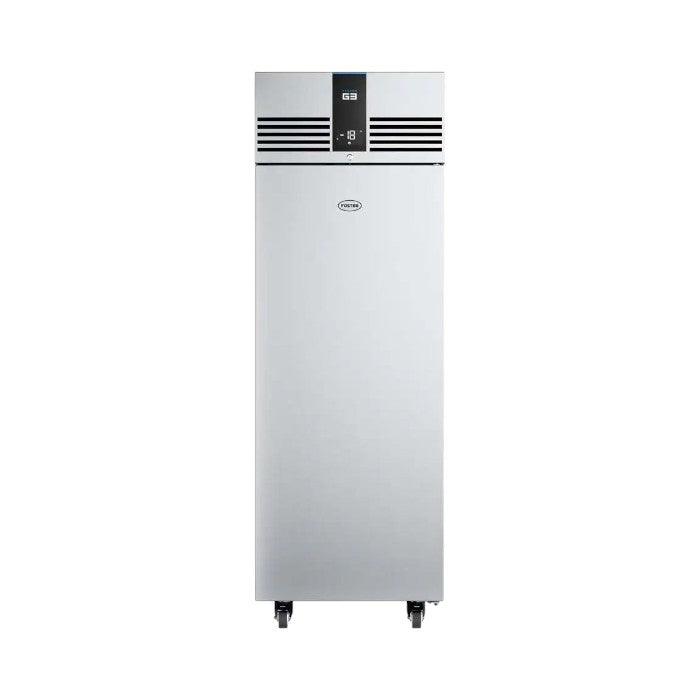 Foster EP700L/41-239 EcoPro G3 Single Door Upright Freezer Cabinet, 600L, Left-Hinged, R290 Refrigerant, Stainless Steel