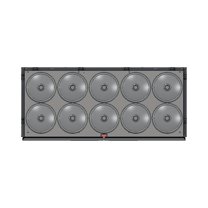 High-End SKB-10 Commercial Keg Storage Cooler Cabinet, Flatpack Cold Room Design, 2 Solid Doors, Machine Unit Sold Separately