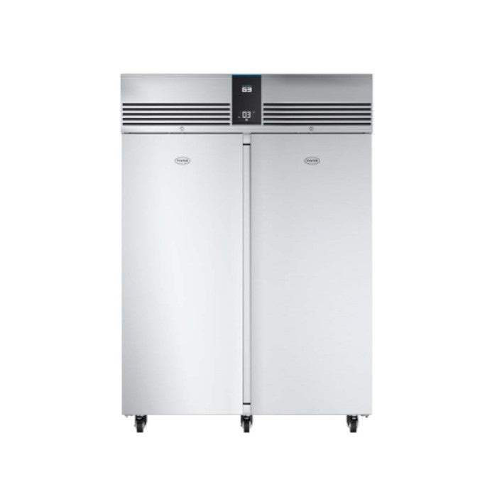 Foster EP1440H/41-185 EcoPro G3 Upright Double Door Refrigerated Cabinet – 1350L Stainless Steel, 8 Shelves, +1°C to +4°C