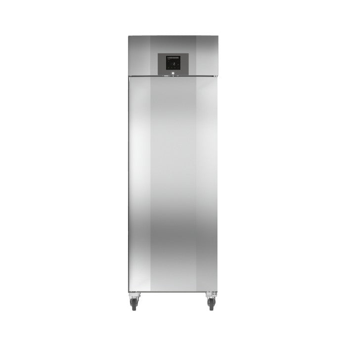 Liebherr GKPv 6540 Single Door Upright Refrigerator, Forced-Air Cooling, 2/1 GN Compatible, 597L, Stainless Steel
