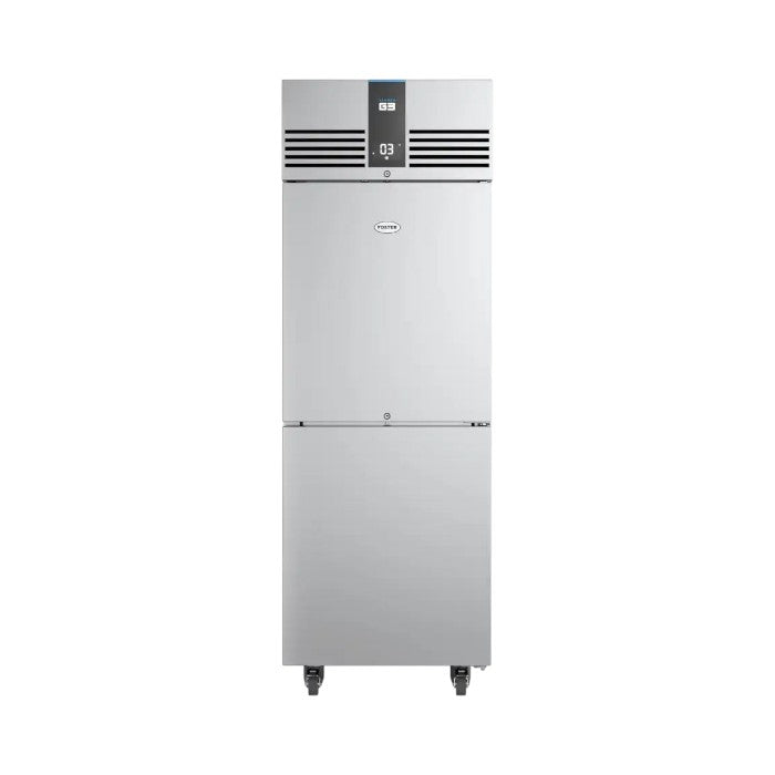Foster EP700H2/41-299 EcoPro G3 Half Door Upright Refrigerator Cabinet, 600L, Energy Efficient, Stainless Steel, +1°C to +4°C