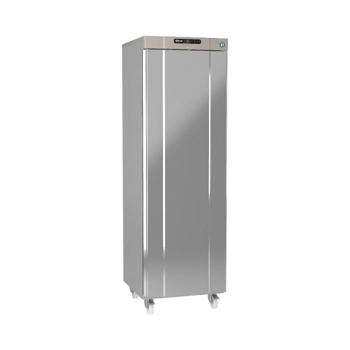 Hoshizaki F420 R-C DR G U Compact Upright Freezer, Single Door, Stainless Steel, 343L, 5 Shelves, Energy Rated C