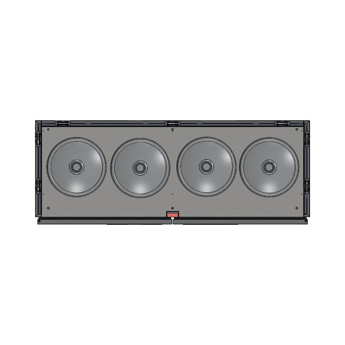 High-End KEG Cooler SKB-4.1 – Flatpack Panel Construction, Adjustable Legs, Large 1072L Capacity, Suitable for 20L & 50L Kegs, Refrigeration Unit Sold Separately