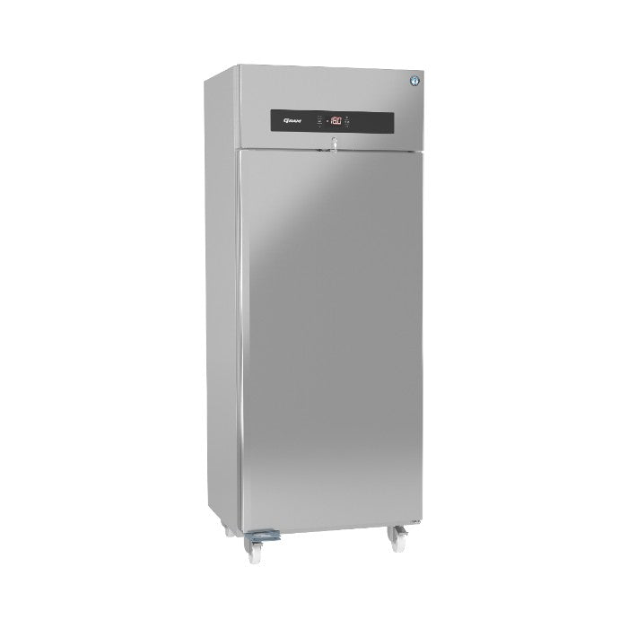 Hoshizaki Premier F W80 C DR U Single Door Upright Freezer, 700L, Stainless Steel, Energy-Efficient, Right Hinge, R290 Refrigerant