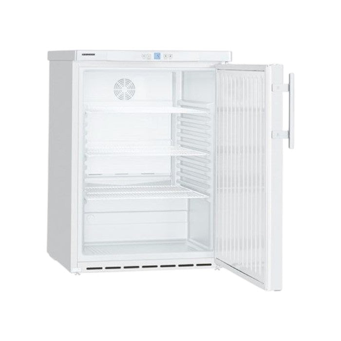 Liebherr FKUv 1610 Single Door Undercounter Commercial Fridge, Forced-Air Cooling, 141 Litres, White