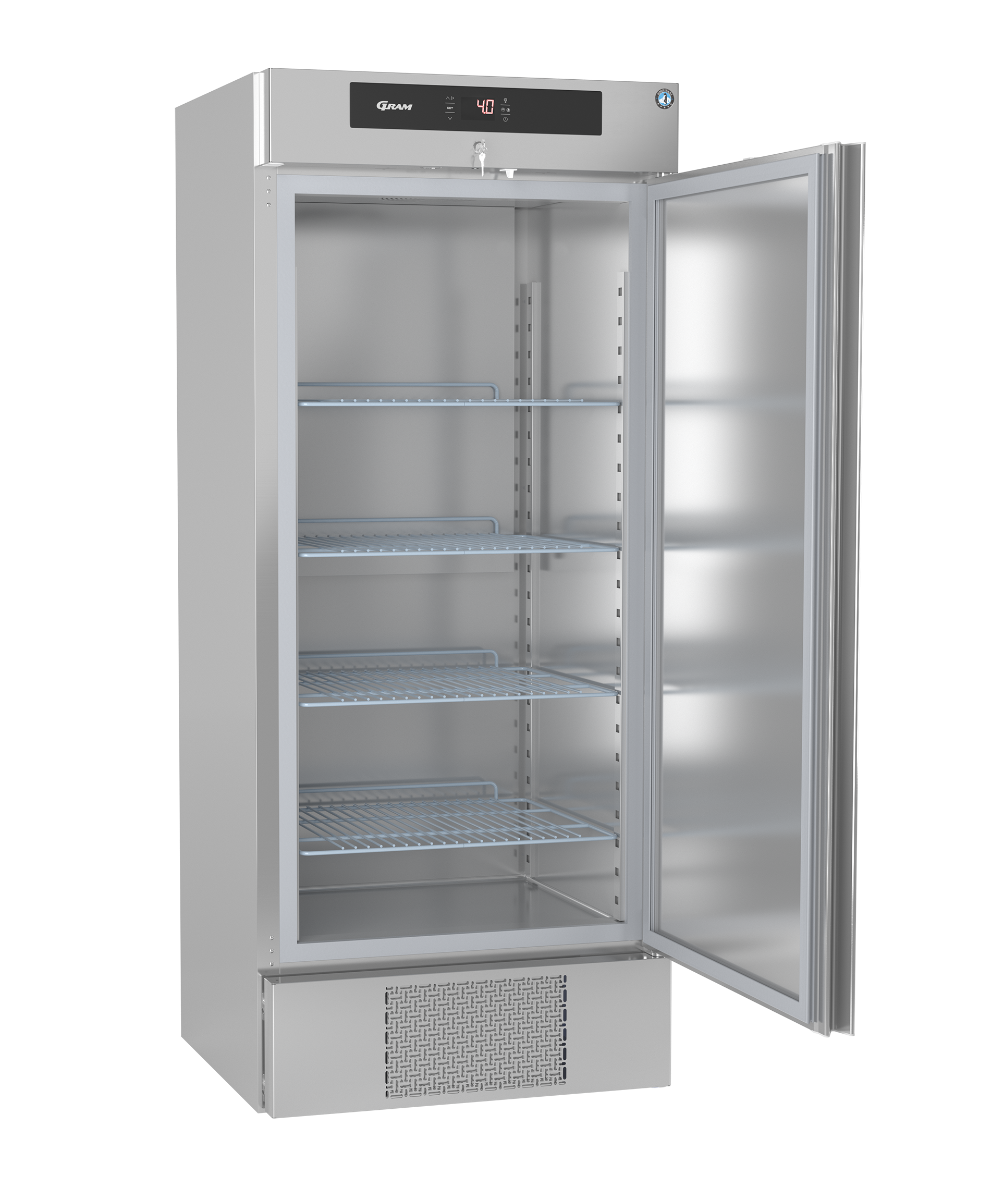 Hoshizaki Premier K BW80 DR U Single Door Upright Stainless Steel Refrigerator, 610L, Energy-Efficient, +2°C to +12°C