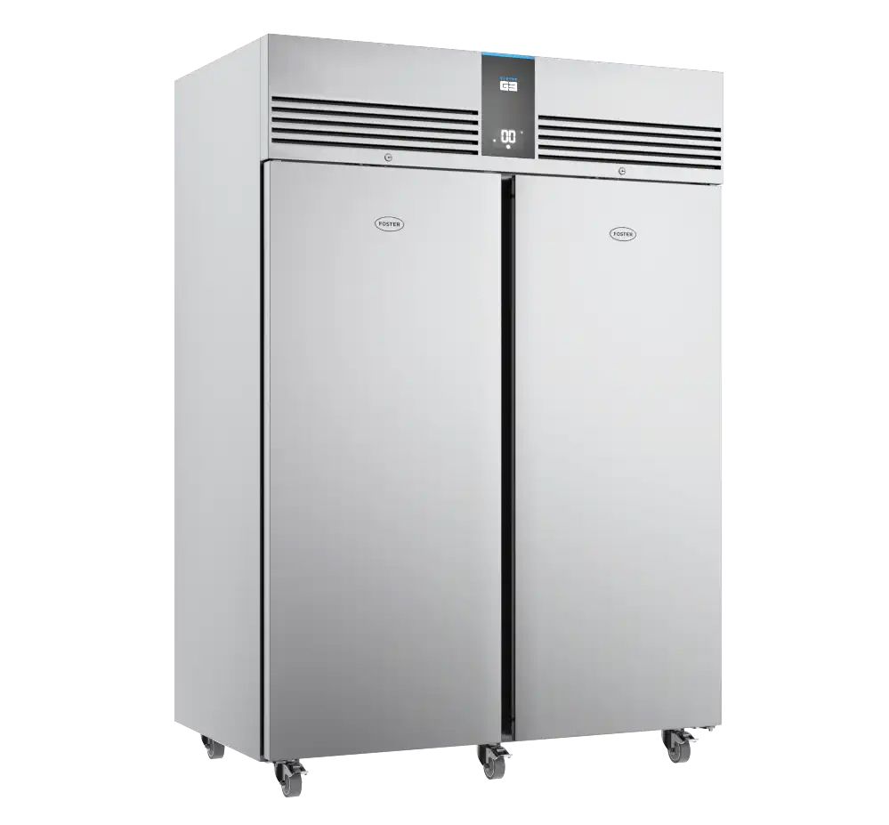 Foster EP1440M/41-176 EcoPro G3 Double Door Upright Refrigerated Cabinet, 1350L, R290, Stainless Steel