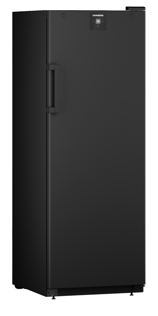 Liebherr WSbl 5001 Upright Wine Fridge – 196 Bottle Capacity, Beech Wood Shelves, Touch Display, Black