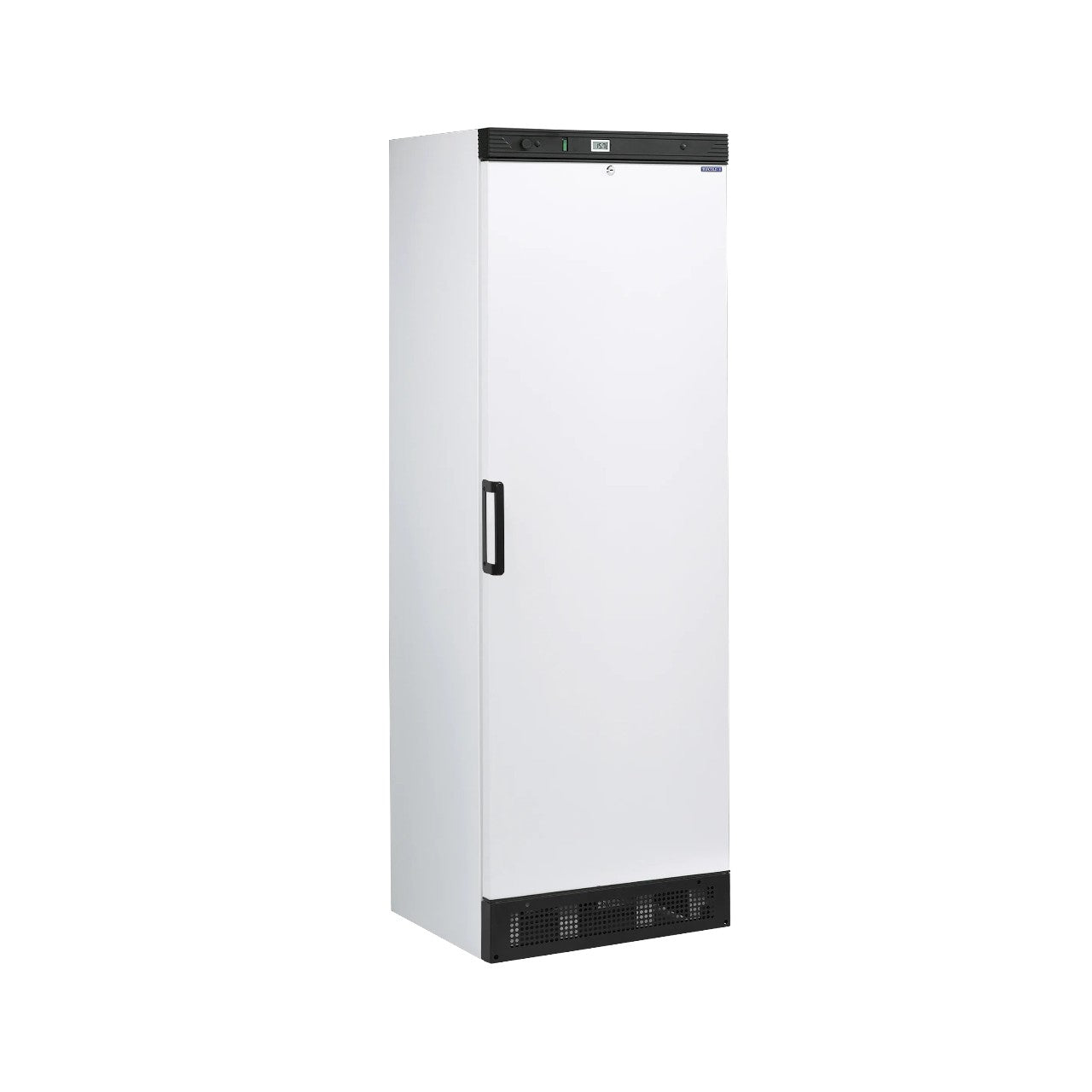Upright Solid Door Commercial Freezer 300L – Static Cooling, 6 Fixed Shelves, Manual Defrost, White – UFFS371SD