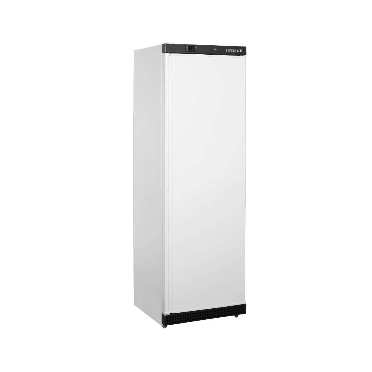 Upright Freezer UF400 – 400L White Solid Door Freezer with Electronic Thermostat, Fixed Shelves, Lock & Digital Temperature Display