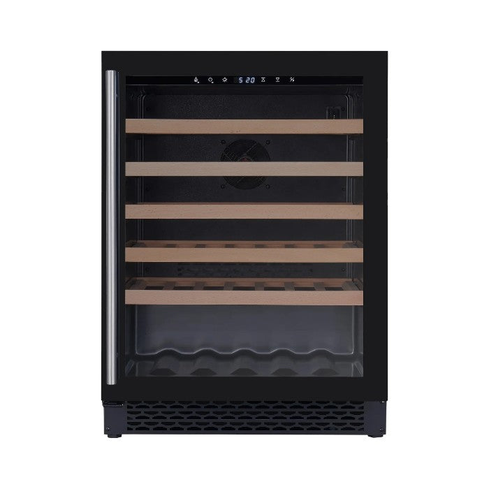 Combisteel 127L Single Zone Wine Cooler | LED Lighting, Ventilated Cooling, 1 Door, +5°C to +20°C