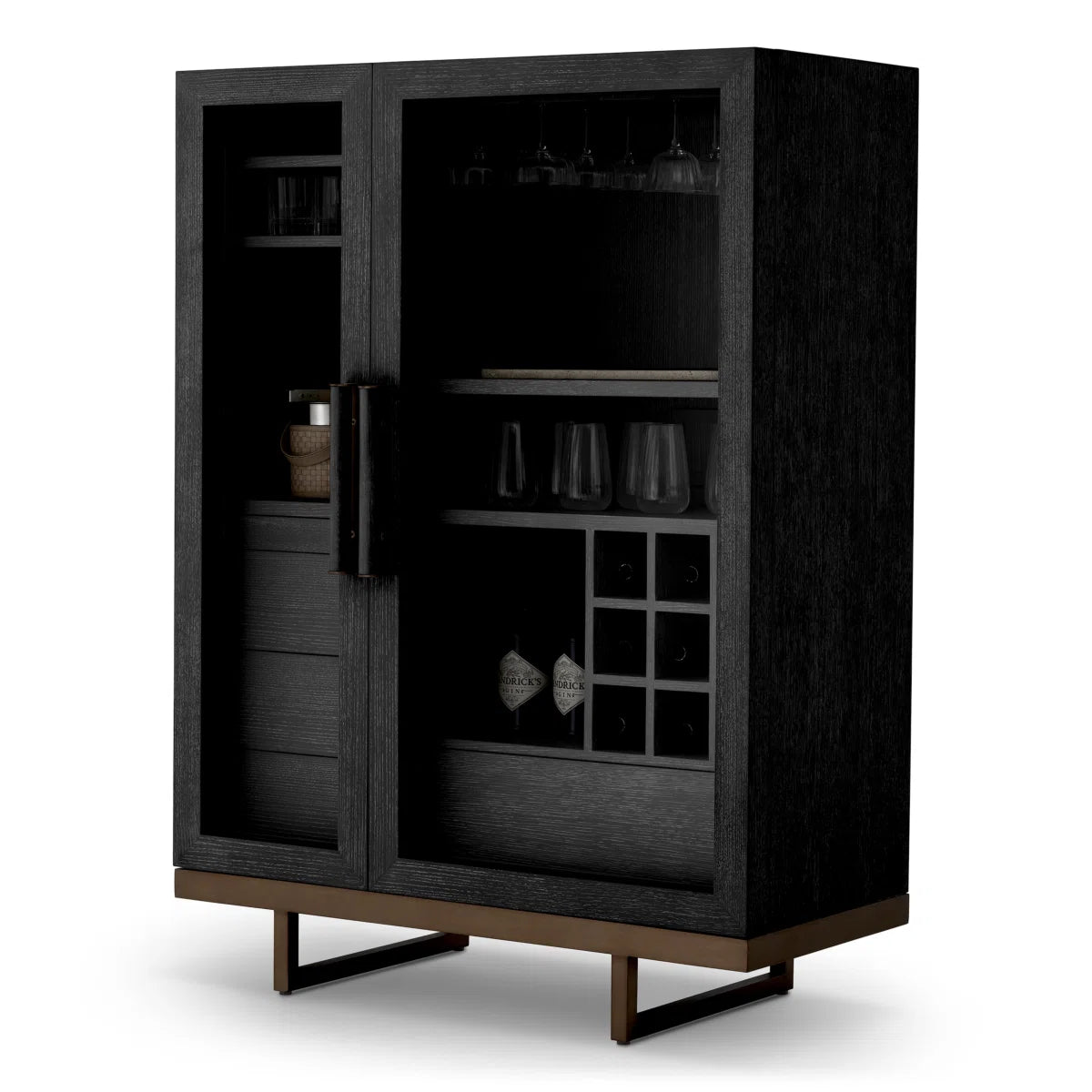 Connaught Solid Wood Bar Cabinet