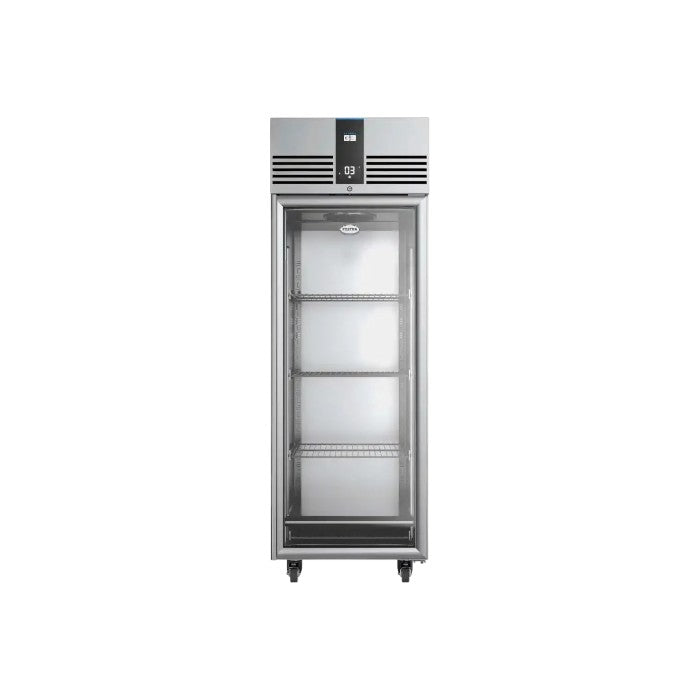 Foster EP700G/41-438 EcoPro G3 Single Glass Door Upright Refrigerator, 600L, Energy Efficient LED, Stainless Steel
