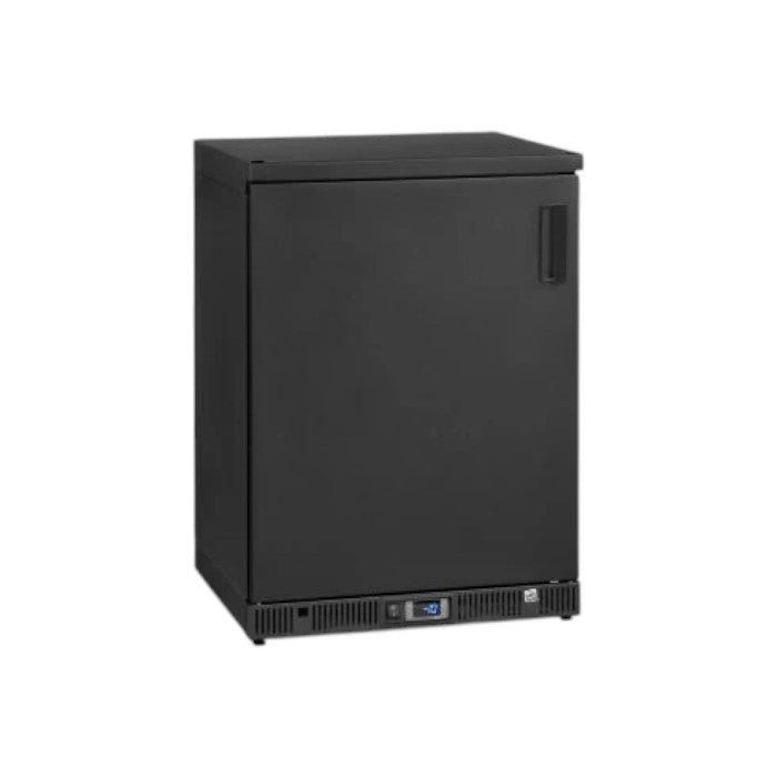 Gamko GF/100LS Left Hand Hinged Solid Single Door Anthracite Glass & Bottle Cooler – 50 Pint Glasses