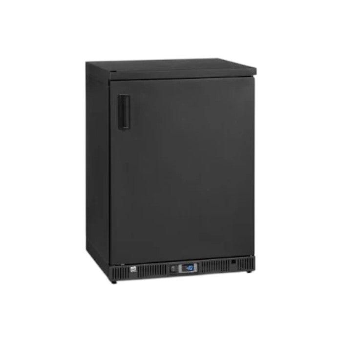 Gamko GF/100RS Right Hand Hinged Solid Single Door Anthracite Bottle & Glass Cooler – 50 Pint Glasses