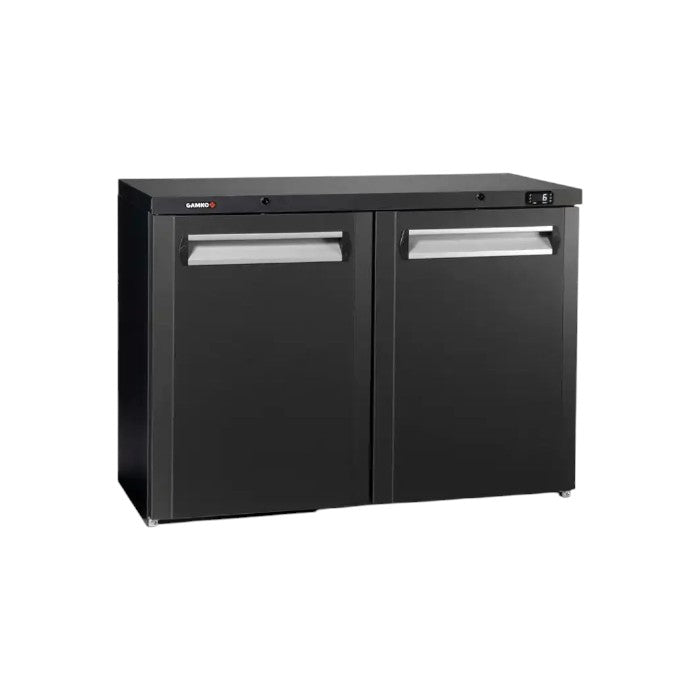 Gamko Maxiglass MG3/275 Undercounter Bottle Cooler – 328L, Triple Hinged Solid Doors, Anthracite