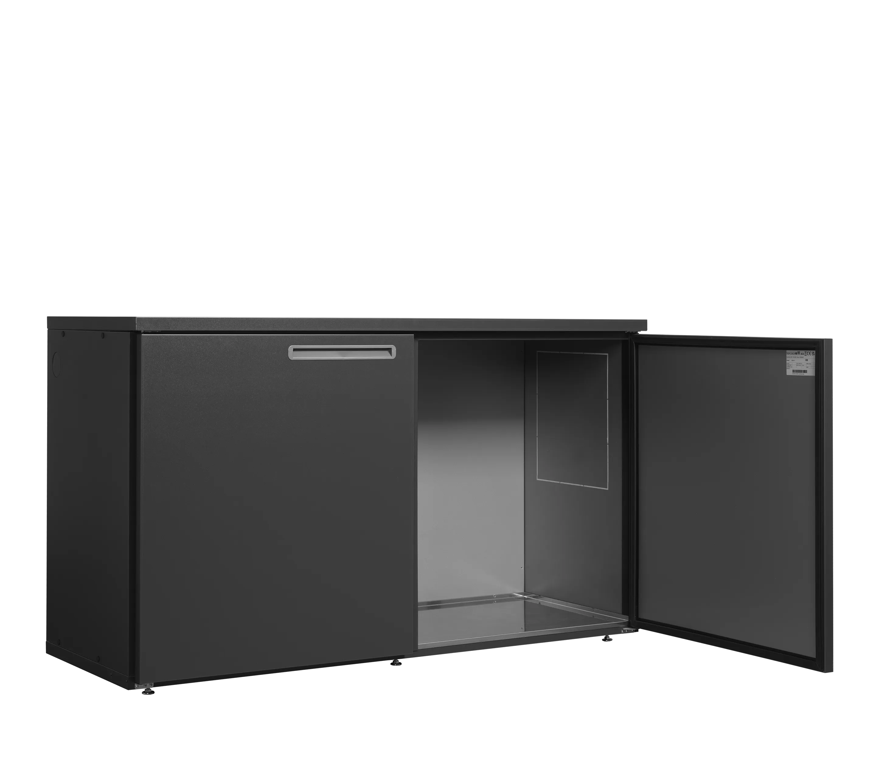 Serrco SKB-3.1 High-Capacity KEG Cooler | 2 Hinged Doors | Flatpack Panel Construction | Adjustable Feet | Holds 20L, 30L & 50L Kegs | Machine Unit Sold Separately