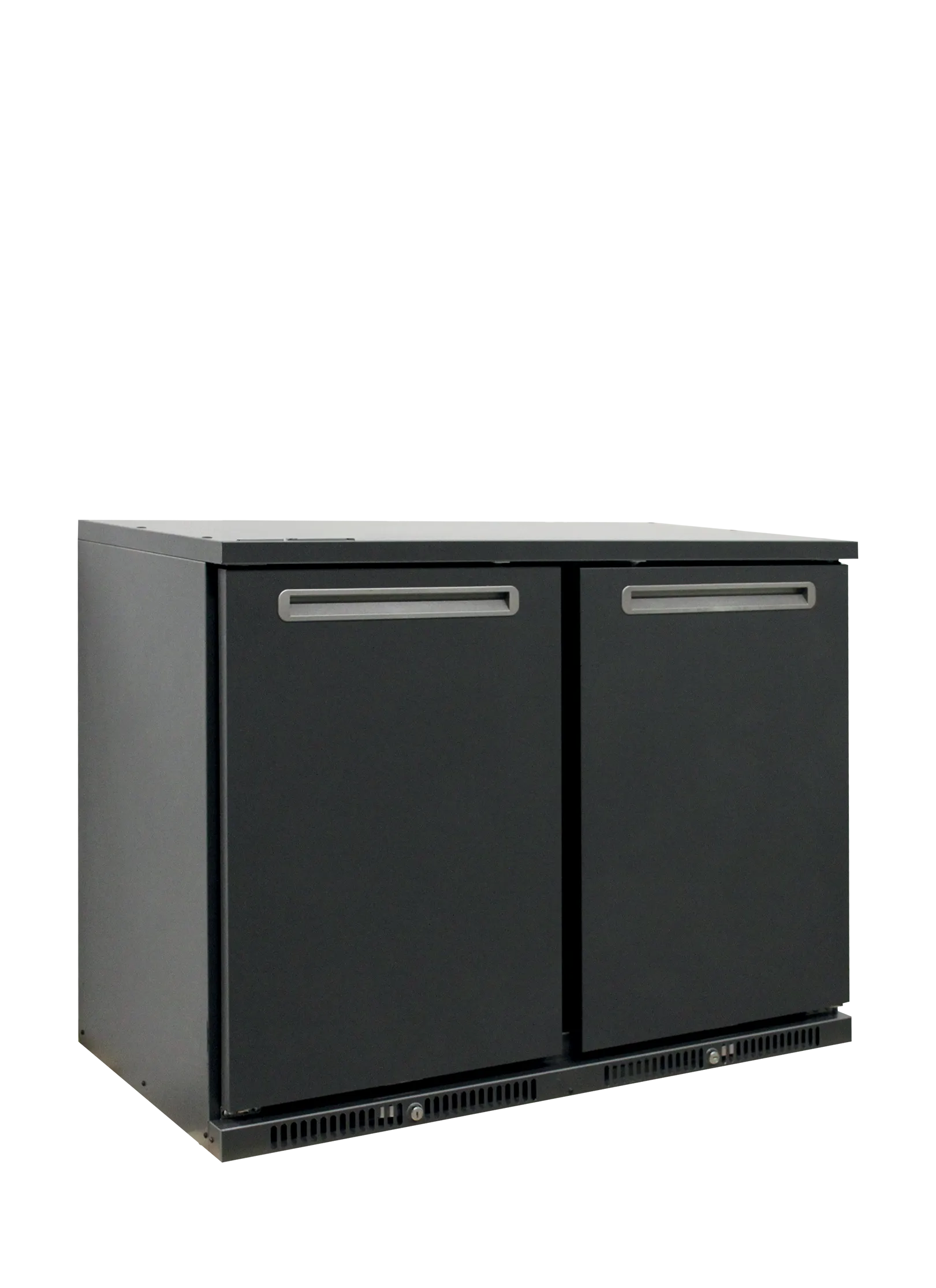 High-End Backbar Cooler SGD-240E – Adjustable Shelves, Energy-Efficient Keg & Bottle Storage, 2 Hinged Doors, LED Light, R290 Refrigerant