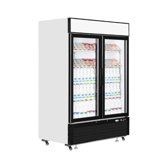 Tefcold LGC5000 Double Door Upright Gastronorm Fridge 940L Stainless Steel