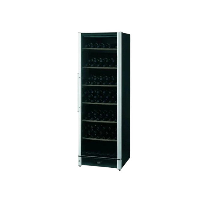 Vestfrost FZ365W Wine Cellar – 368L Dual Zone, 197 Bottles, Black Laminated Exterior, Tinted Glass Door