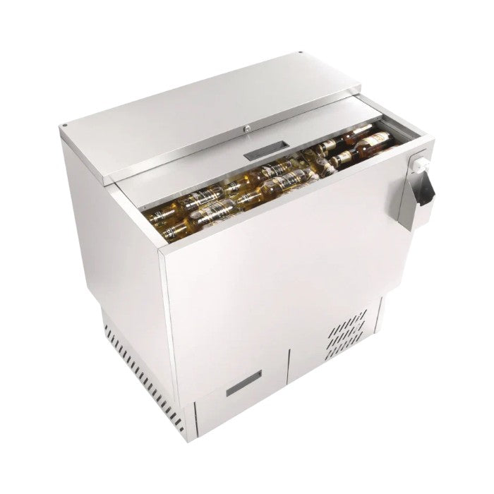 Williams BW900 Bottle Well – 261 Bottles – Stainless Steel – Top Loading – Lockable Lid