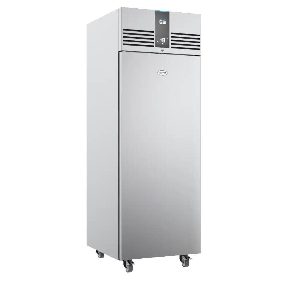Foster EP700L/41-239 EcoPro G3 Single Door Upright Freezer Cabinet, 600L, Left-Hinged, R290 Refrigerant, Stainless Steel