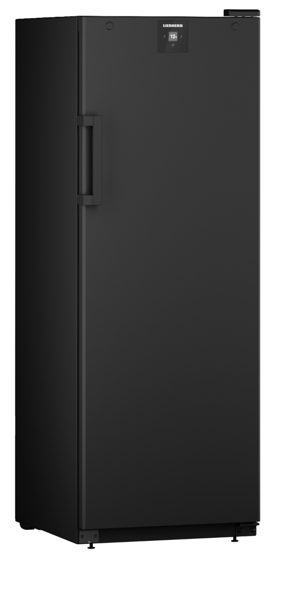 Liebherr WSbl 5001 Upright Wine Fridge – 196 Bottle Capacity, Beech Wood Shelves, Touch Display, Black