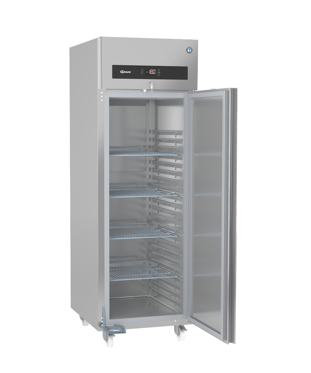 Hoshizaki Premier F-70-C-DR-U Single Door Stainless Steel Upright Freezer, 700L, Right Hinged, Energy-Efficient Commercial Freezer