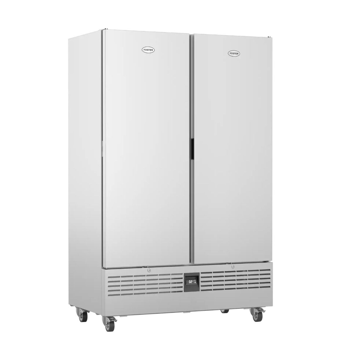 Foster FSL800H/11-301 Slimline Double Door Upright Refrigerated Cabinet, 800L, Stainless Steel, Commercial Kitchen