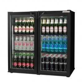 Autonumis RQC00001 Maxi Hinged Double Door Bottle Cooler – 240 x 330ml Bottles / 320 x 330ml Cans