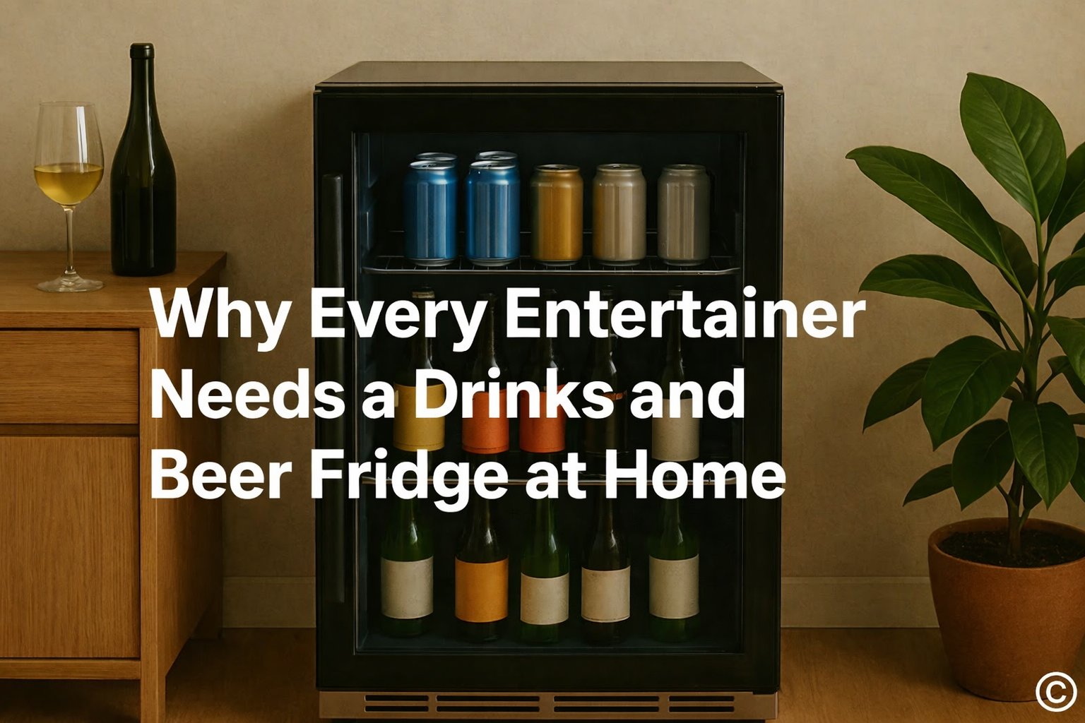 Why Every Entertainer Needs a Drinks and Beer Fridge at Home