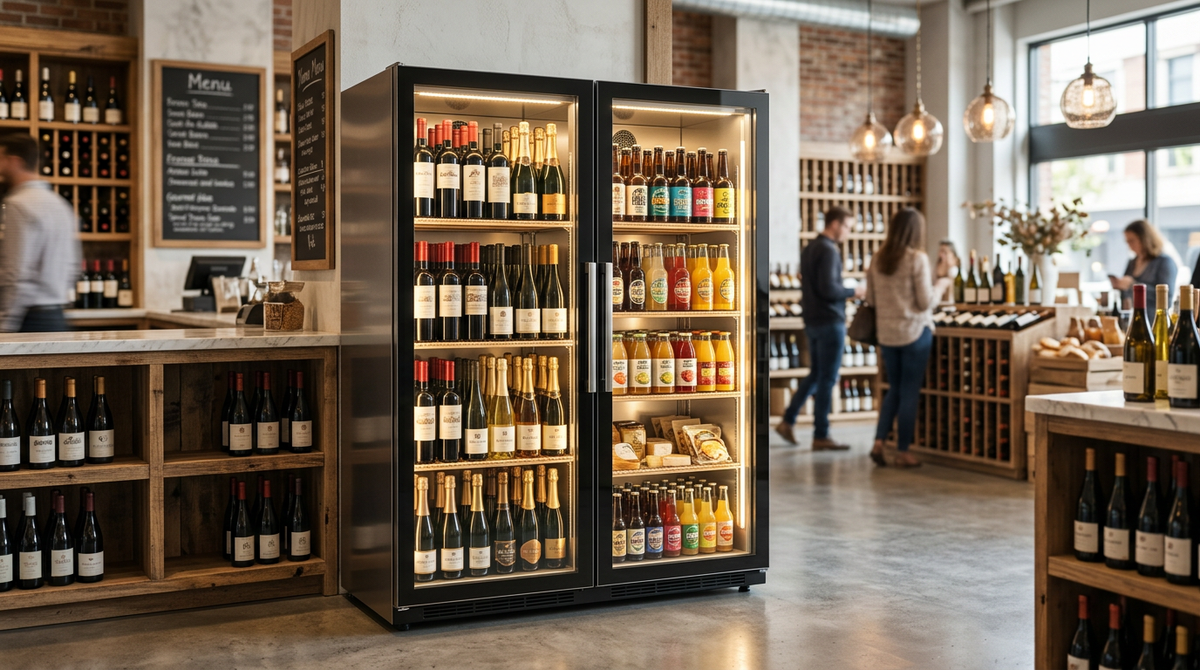 Choosing the Best 2 Door Glass Display Fridge: 2026 Buying Guide