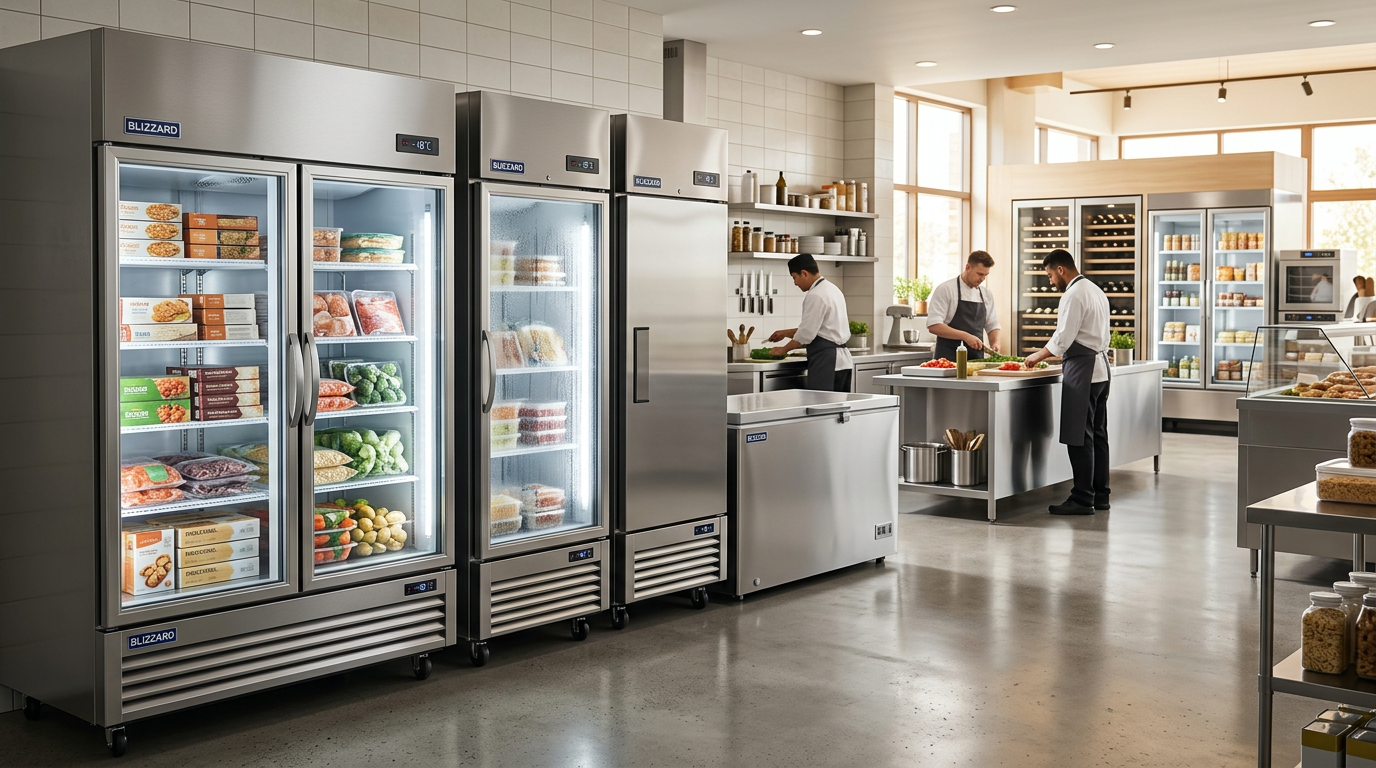 Blizzard Commercial Freezers: A Guide to Reliable Cold Storage for Businesses
