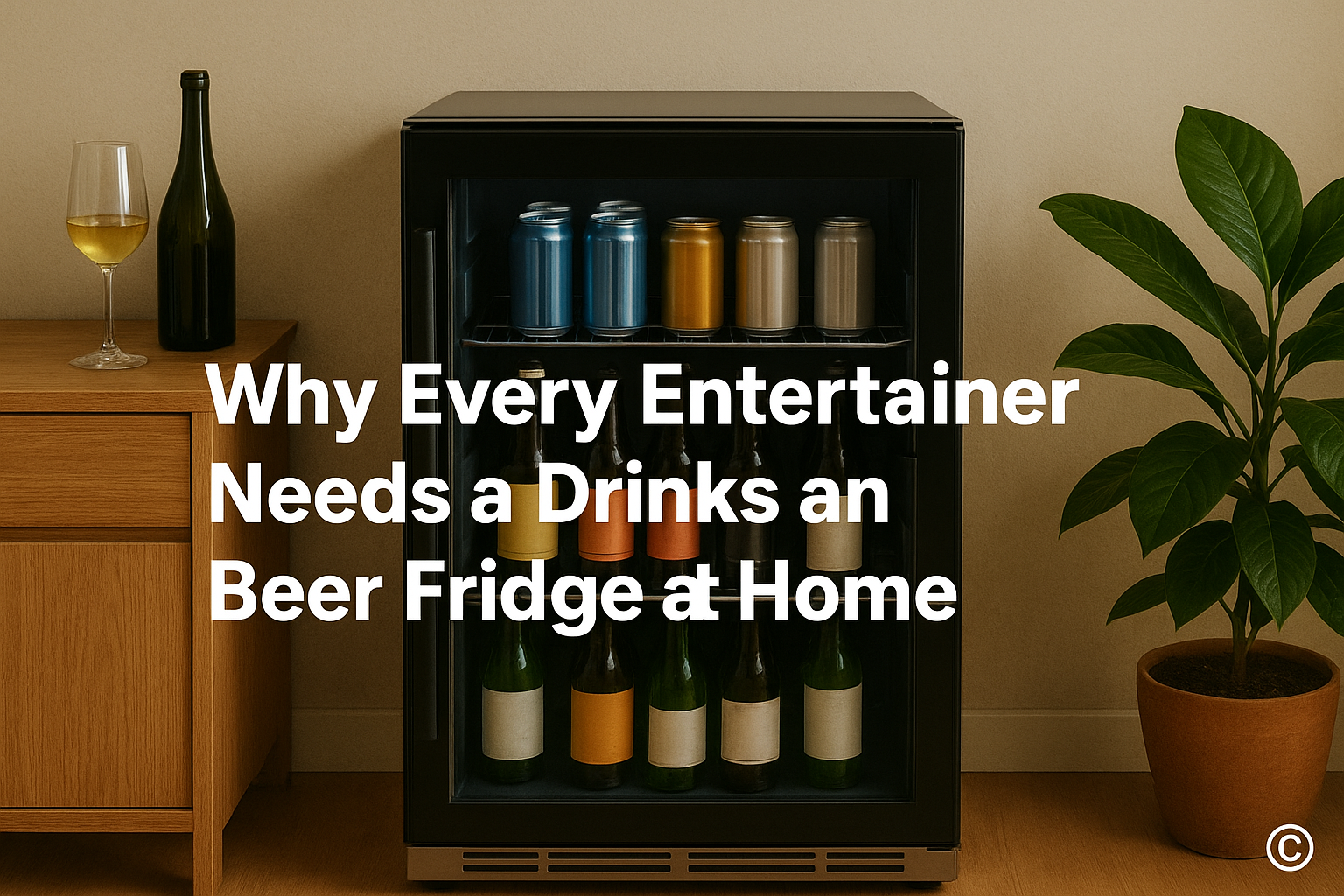 Why Every Entertainer Needs a Drinks and Beer Fridge at Home