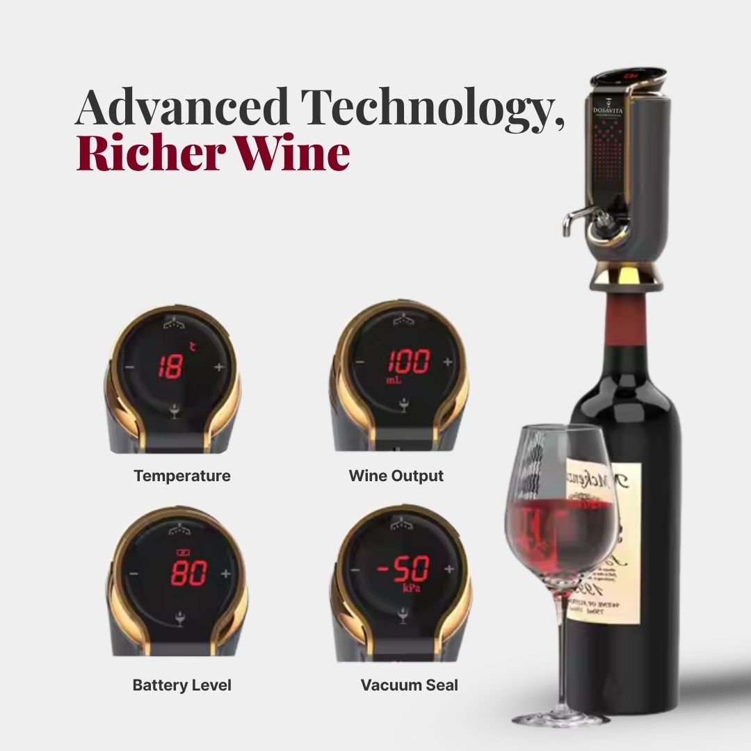 Premium Wine Aerator and Dispenser