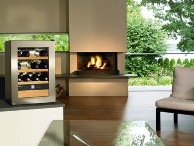 Liebherr WKES 653 Stainless Steel Undercounter Wine Cooler – 48 Litres, Digital Display