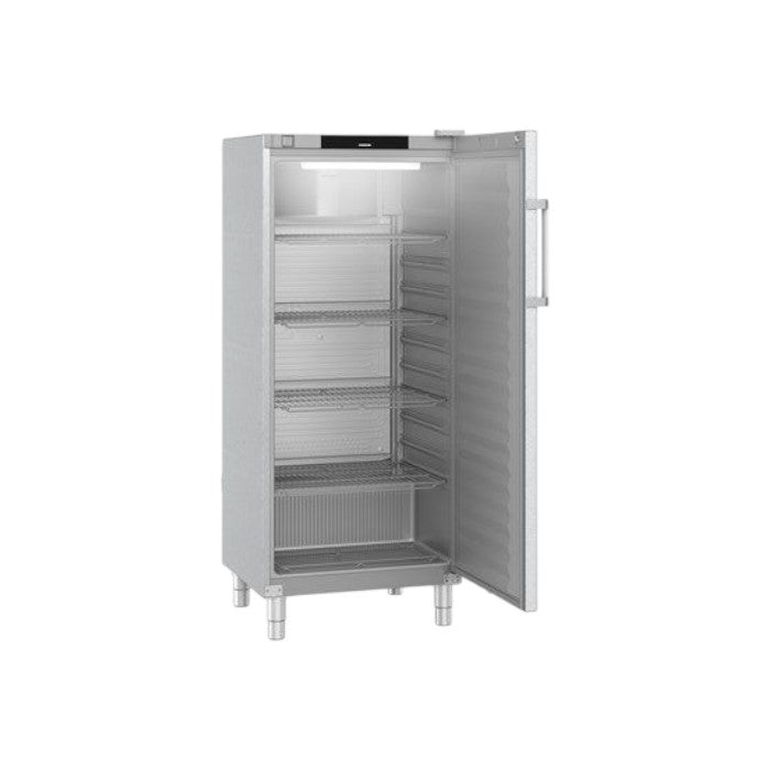 Liebherr FRFCVG 5501 Stainless Steel Single Door Commercial Refrigerator, Forced Air Cooling, 571L Capacity