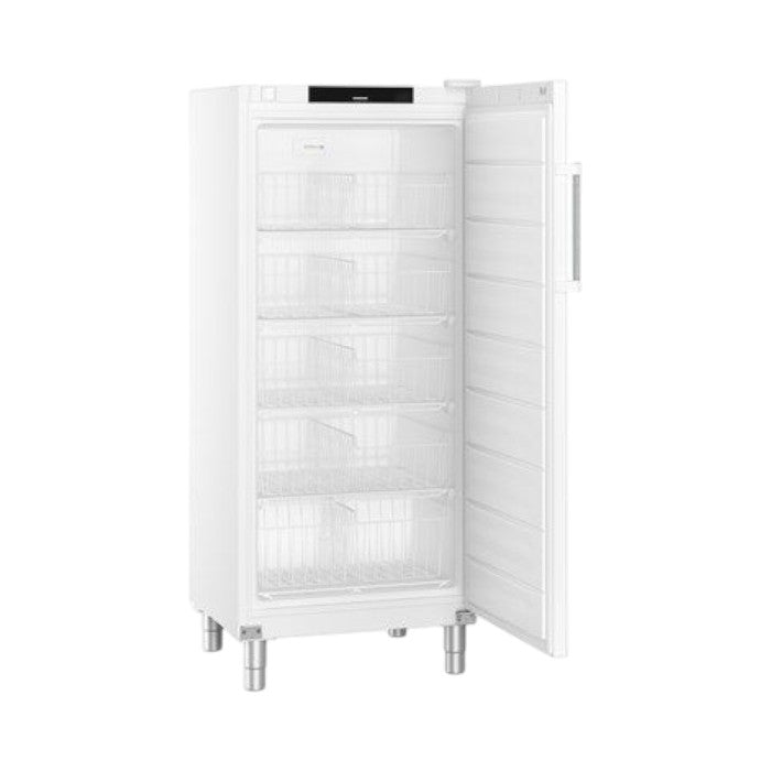 Liebherr FFFSG 5501 499L Single Door Freestanding Freezer with SmartFrost – R290 Eco-Friendly Refrigerant, Self-Closing Door, White