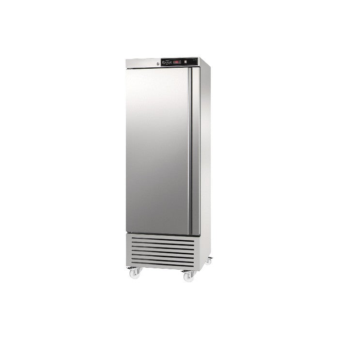 Sterling Pro Green SPI600L Left Hinged Upright Fridge, 600L Stainless Steel, Forced Air Cooling, Digital Display
