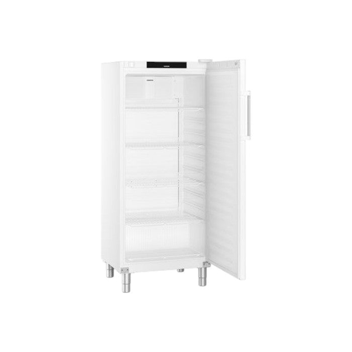 Liebherr FRFVG 5501 Single Door Commercial Refrigerator, 571L Capacity, Forced Air Cooling, White Finish