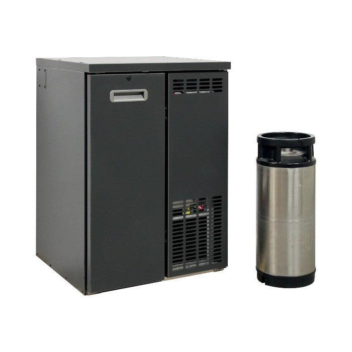 Serrco SFK-2E+ High-End Keg Cooler with Right-Side Machine Unit – 2 x 20L Kegs, Ventilated Cooling, R290