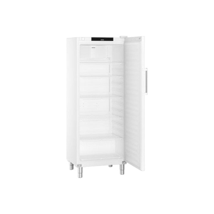 Liebherr FRFvg 6501 Single Door Upright Commercial Refrigerator, Forced-Air Cooling, 655 Litre Capacity, White