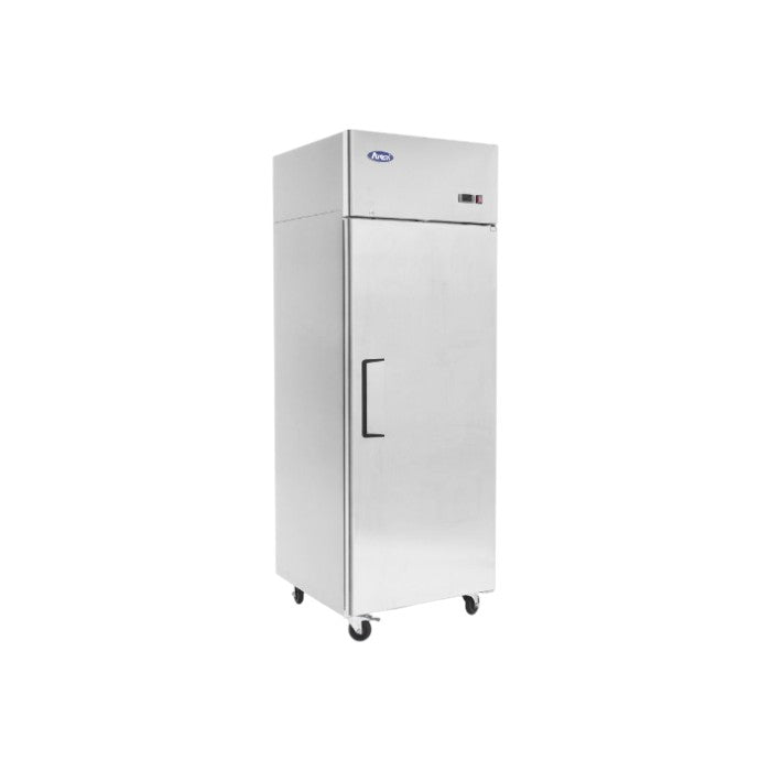 Atosa MBF8116HD 670L Single Door Upright Gastronorm Fridge, Stainless Steel, Ventilated Cooling, Self-Closing Door