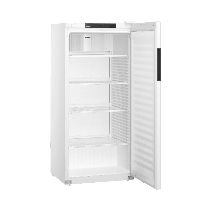 Liebherr MRFvc 5501 Single Door Upright Refrigerator, 544L, Forced-Air Cooling, Self-Closing Door, White