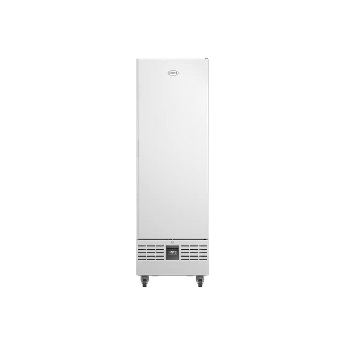 Foster FSL400H/11-300 Slimline Single Door Upright Refrigerator Cabinet, 400L, Stainless Steel, Forced Air Cooling