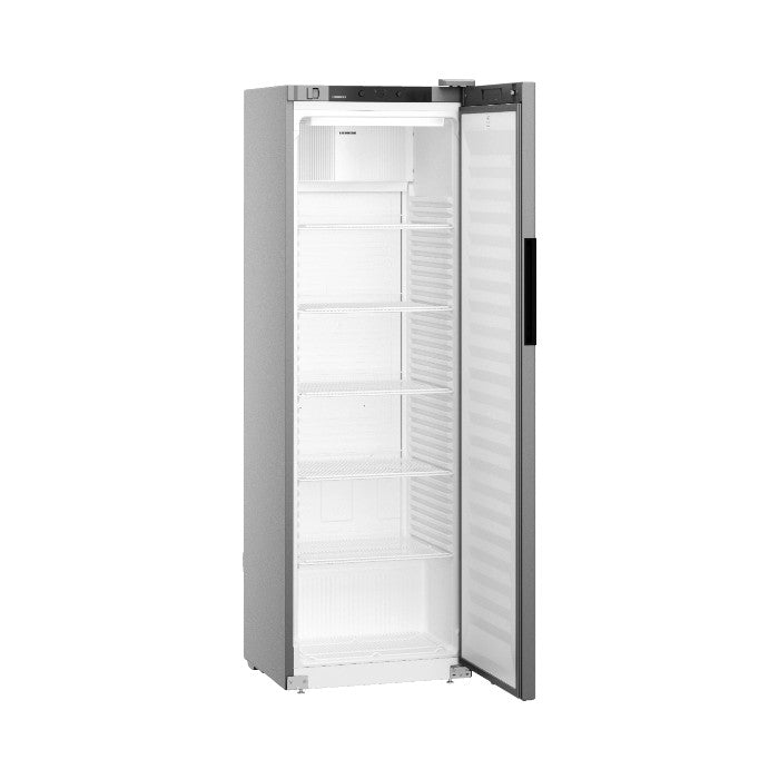 Liebherr MRFvd 4001 Single Door Upright Refrigerator, 377L, Grey, Forced-Air Cooling, Digital Temperature Display