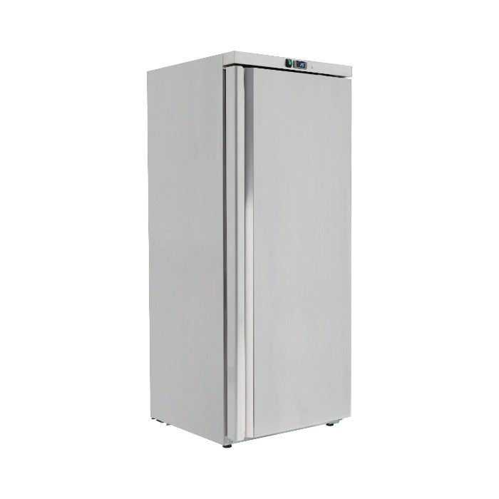 Sterling Pro Cobus SPF600S Single Door Stainless Steel Upright Freezer – 580L, Manual Defrost, Lockable