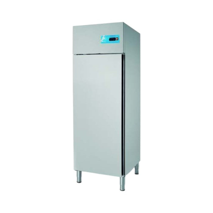 Coreco CGN-751 Single Door Upright Freezer, 645L, Fan Assisted, Digital Display, Stainless Steel