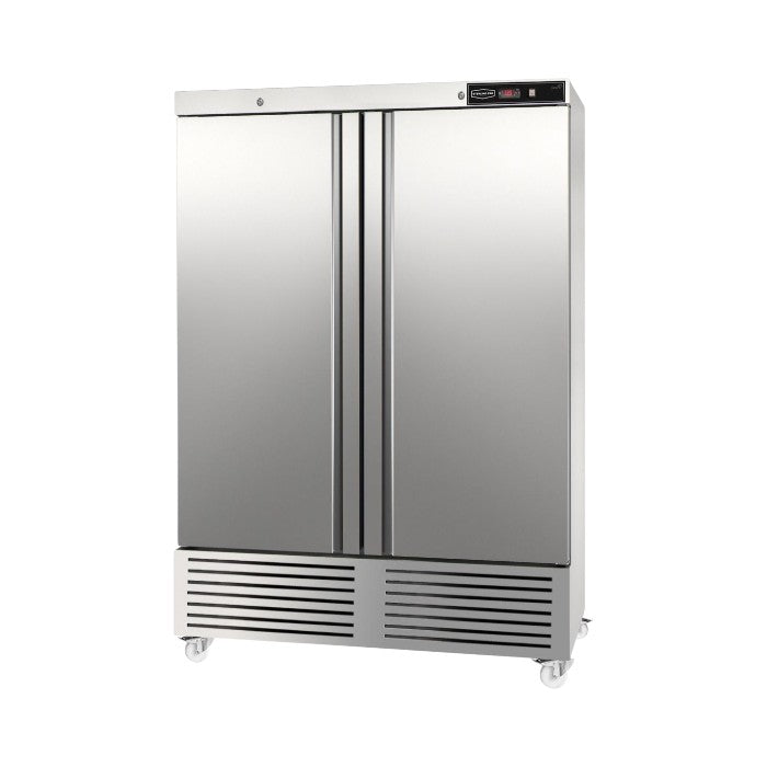 Sterling Pro Green SPI122 Double Door Gastronorm Upright Fridge Cabinet, Stainless Steel, 1200 Litres, Fan Assisted Cooling