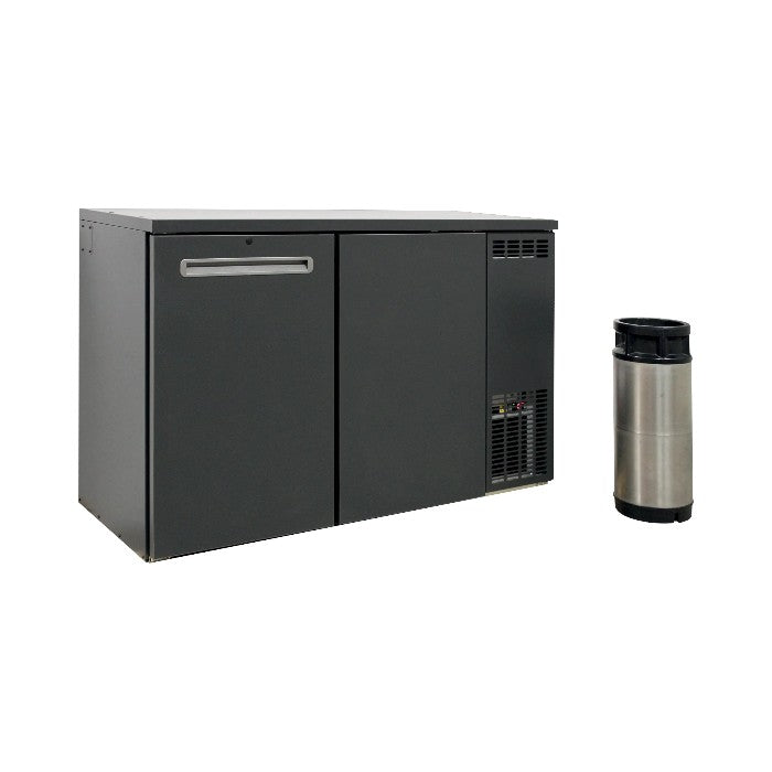 High-End Keg Cooler with Right-Side Machine Unit – SFK-8E+ Ventilated Beer Keg Refrigerator